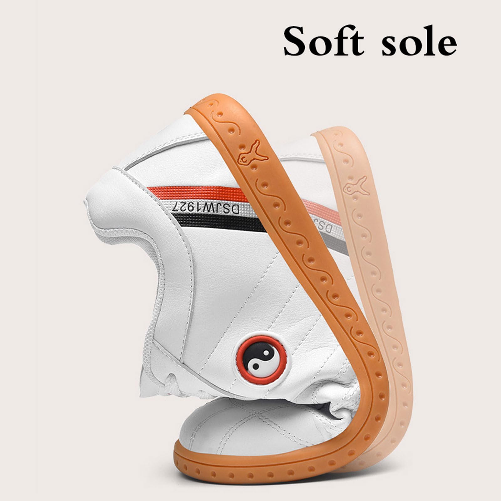 Scarpe Per Arti Marziali Tai Chi E Taekwondo - In Pelle Traspirante, Antiscivolo, Unisex