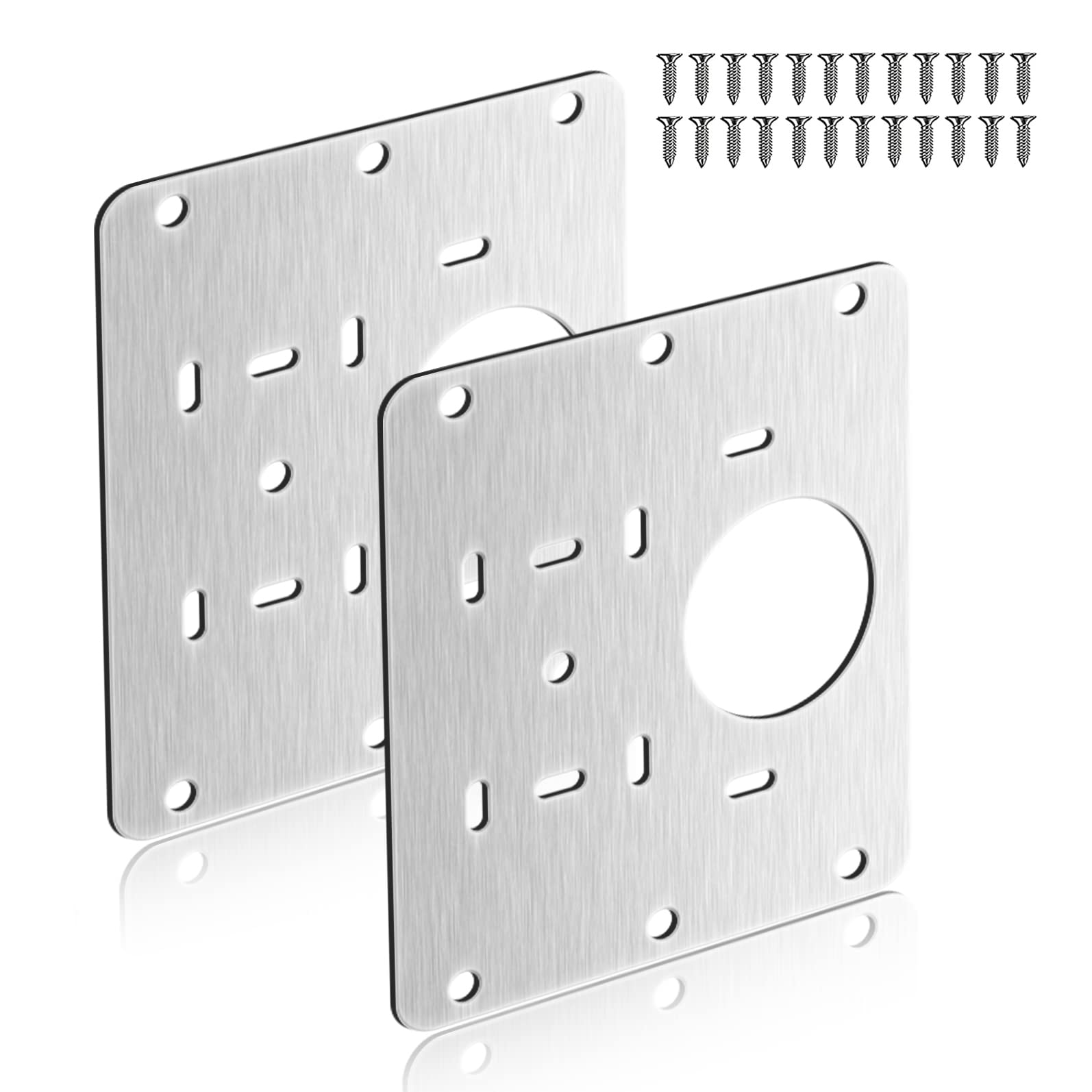 Buy Hinge Repair Brackets Plate, 2Pcs Hinge ing Plate Stainless Steel