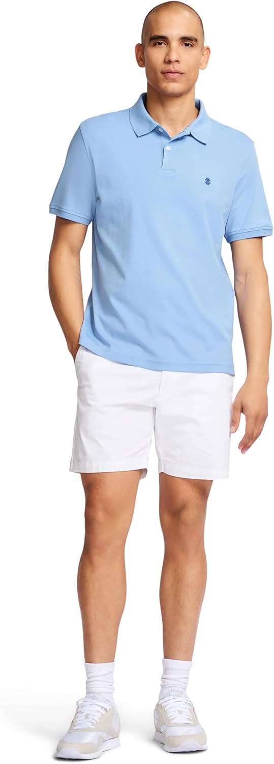 IZOD Men's Short Sleeve Interlock Polo Shirt - Image 3