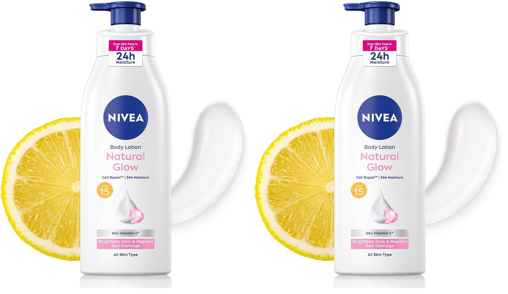 NIVEA Natural Glow Body Lotion SPF 15 - 24H Hydration -11 NIVEA Natural Glow Body Lotion SPF 15 - 24H Hydration -11