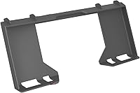 Vista 9 de VEVOR Placa de montaje para minicargadora de 1/2 pulgada, placa de montaje universal de fijación rápida, diseño recortado, fácil de atornillar