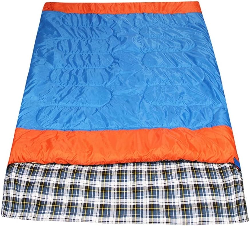 Double Sleeping Bag Adult Indoor Lunch Sleeping Bag Spring and Autumn Camping Cotton Sleeping Bag