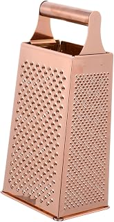 LIGIGWASH Rallador Multifuncional de Cocina Inoxidable con Caja de Almacenamiento de Verduras Patatas y Zanahorias Práctico de Cuatro