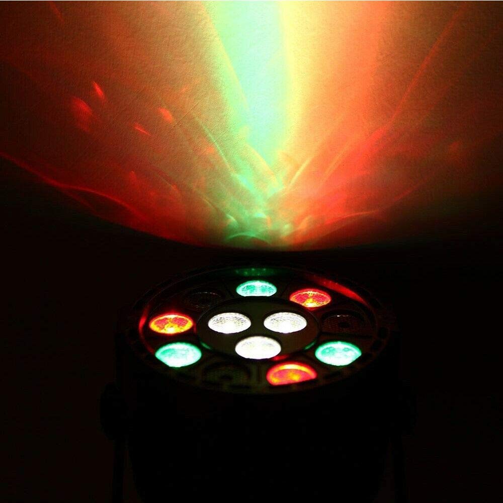 Jeu De Lumiere 4x15w LumièRe De DiscothèQue Rgbw Led Par Stroboscope Disco Avec Musique ContrôLéE Projecteur Laser Exterieur Jeu De Lumiere Soiree Dj Lunette LuminothéRapie
