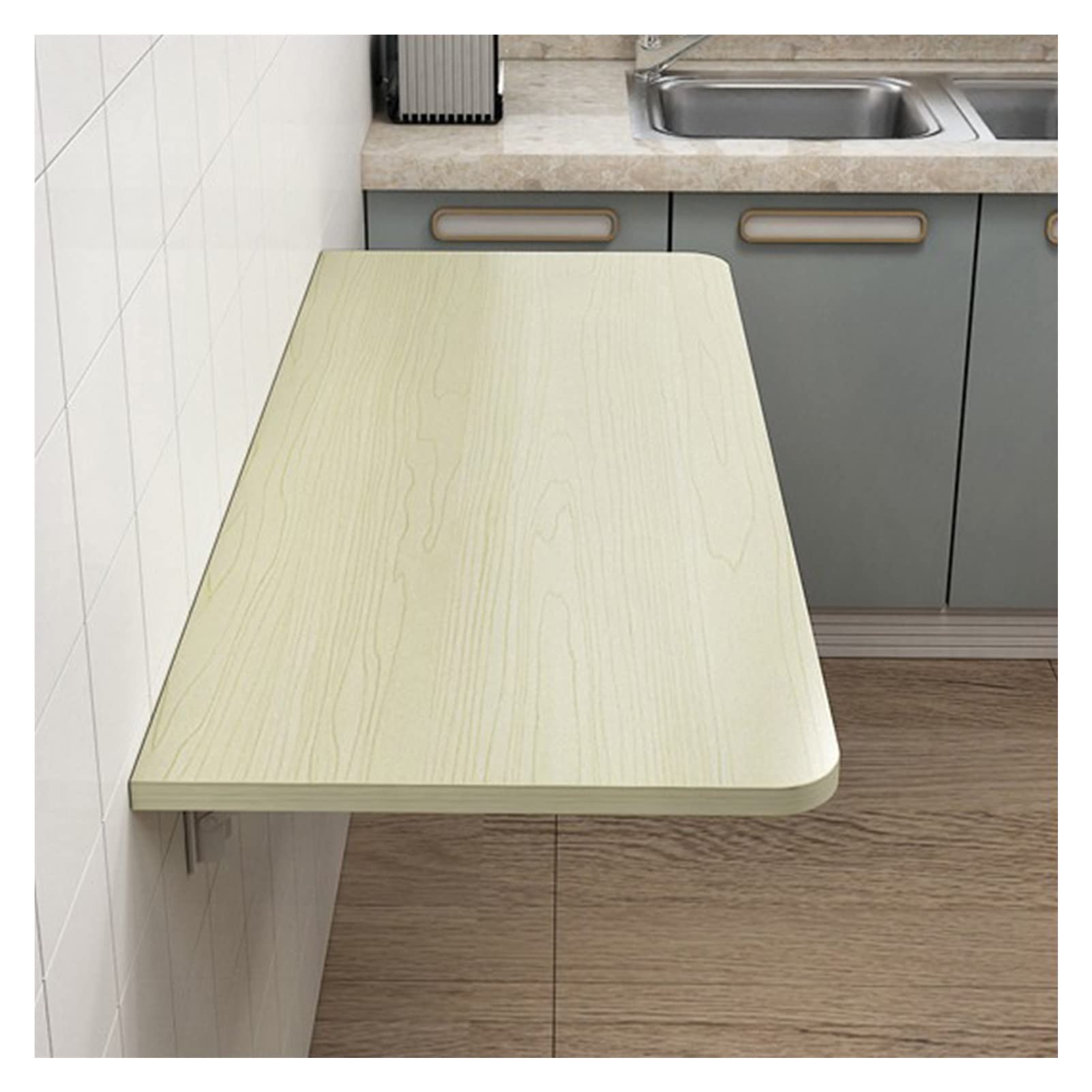 Table pliante murale idéale pour aménager un petit studio étudiant