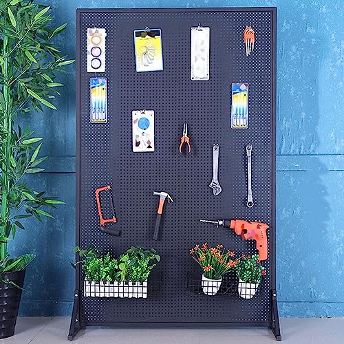 Présentoir mobile à crochets pour outils et accessoires - Rack polyvalent
