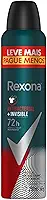 Rexona Antitranspirante Aerossol Antibacterial e Invisible Men 250Ml Leve Mais Pague Menos (A Embalagem Pode Variar)