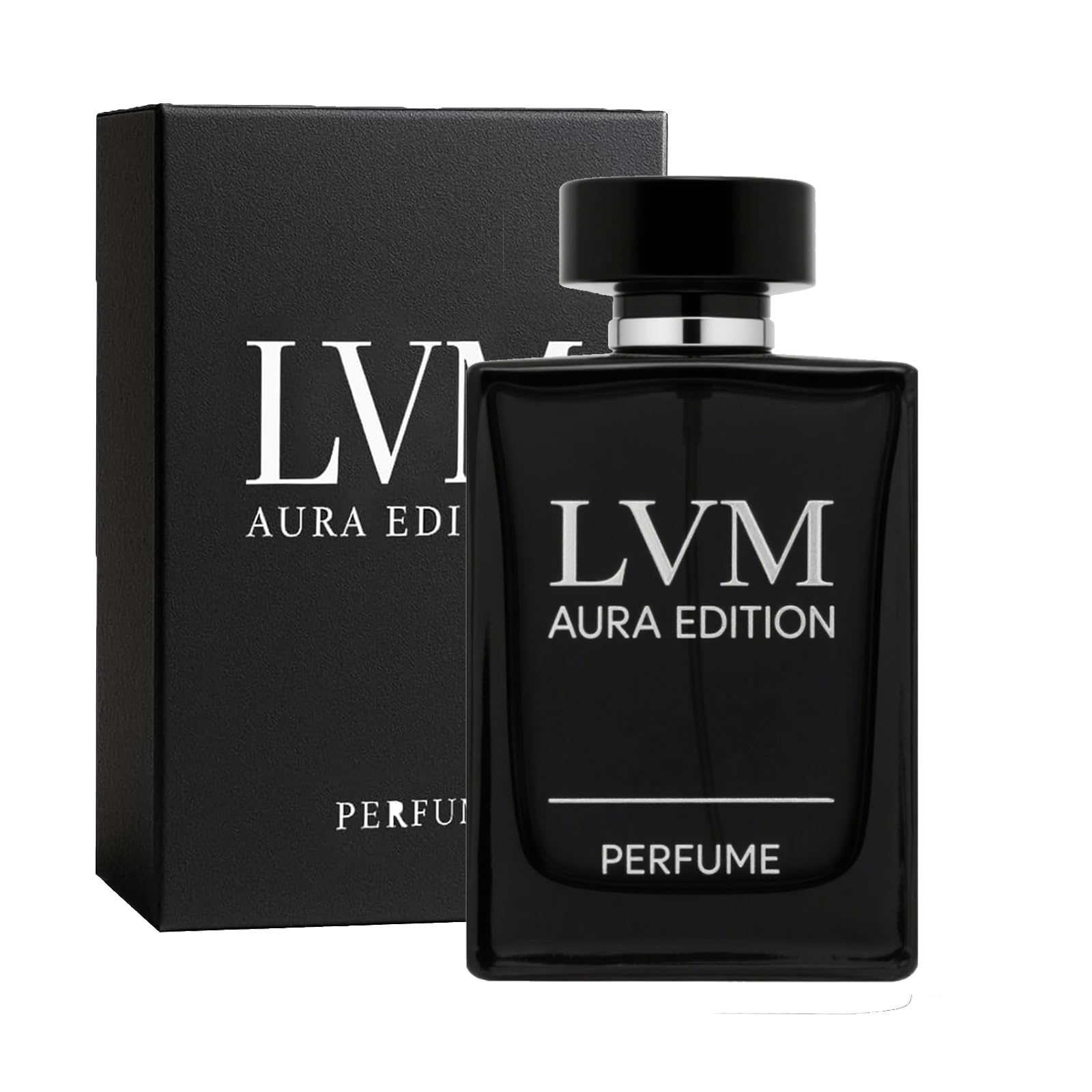 LVM AURA Cologne for Men, Pheromone Cologne for Men, Enhance Social Attraction & Confidence, Fresh, Woody, & Fragrance, Long-Lasting 50ML (1pc)