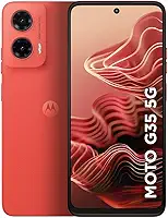 Smartphone Motorola Moto g35 5G - 256GB 12GB (4GB RAM+8GB Ram Boost) e Camera 50MP com AI NFC Tela 6.7" com Superbrilho - Coral