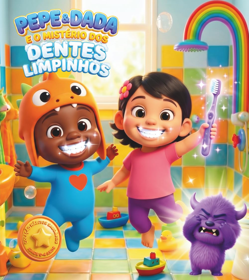 Pepe & Dada e o Mistério dos Dentes Limpinhos (Coleção Hábitos Saudáveis)