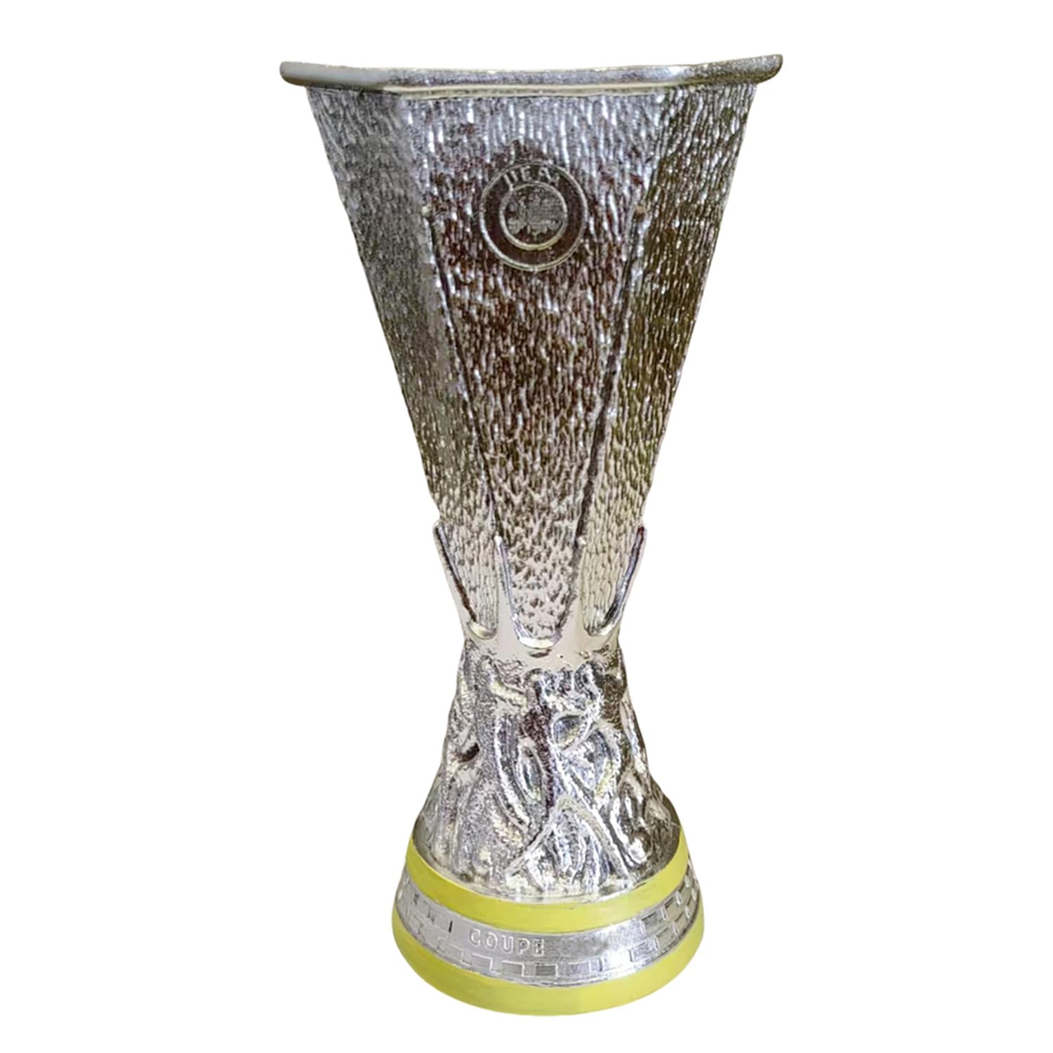 YYDSTES Europa Football League Winners Trophy Replica European Soccer Club Champions Trophies Office Home Decoration Display Ornaments Souvenir Gifts for Football Fans,16cm