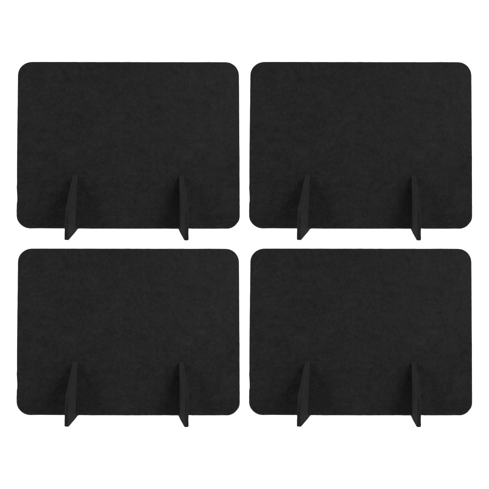 Cloisons insonorisées pour tables et bureaux Gatuida : isolation acoustique et intimité, lot de 4