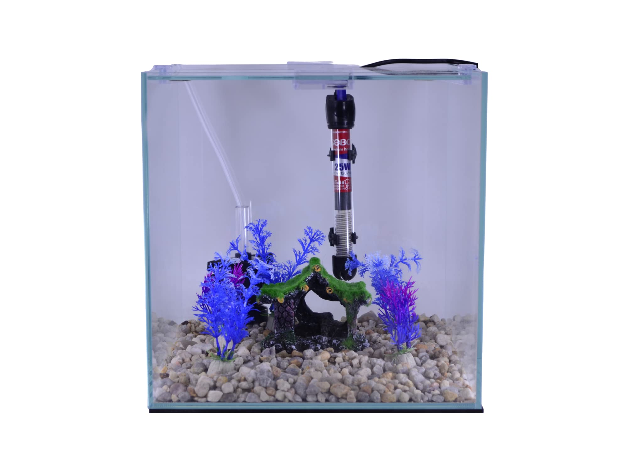 Photo 1 of 7 Gallon Rimless Glass Aquarium Starter Kit