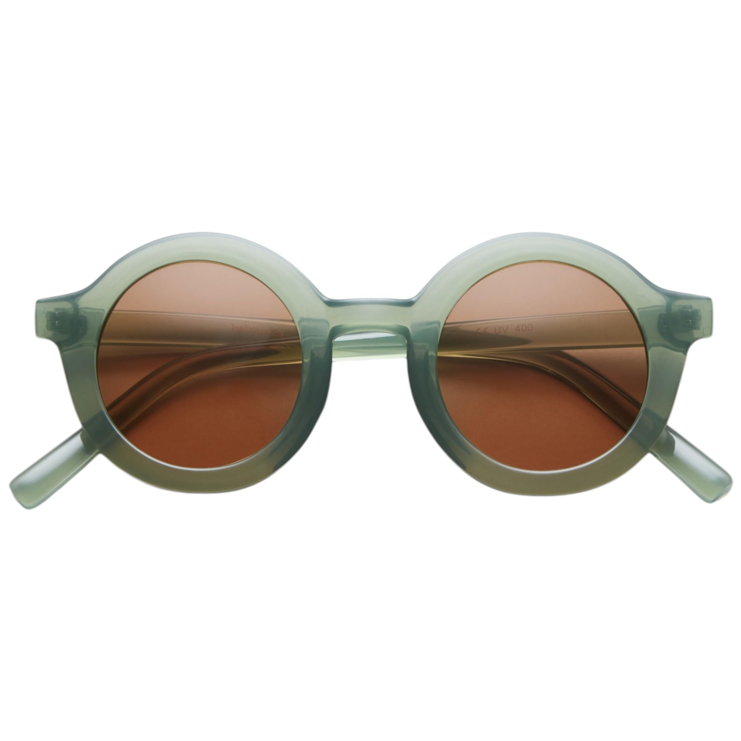 BABYMOCS Lunettes de soleil enfant polarisées 1,5 à 7 ans | Lunettes soleil pour garçons et filles | Lunette de soleil enfant ronde UV400 | Bioplastique sans BPA | Protection UV 100% | Design suédois