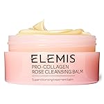 ELEMIS Pro-Collagen Rose Cleansing Balm - 3-in-1 Daily Face Cleanser - Melts Away Waterproof Makeup and Sunscreen - Rose and Elderberry Oil - 100