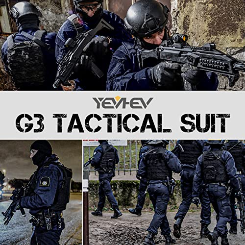 YEVHEV G3 Camouflage Shirt with Elbow Pads for Men Tactical Hunting Uniform Paintball Gear