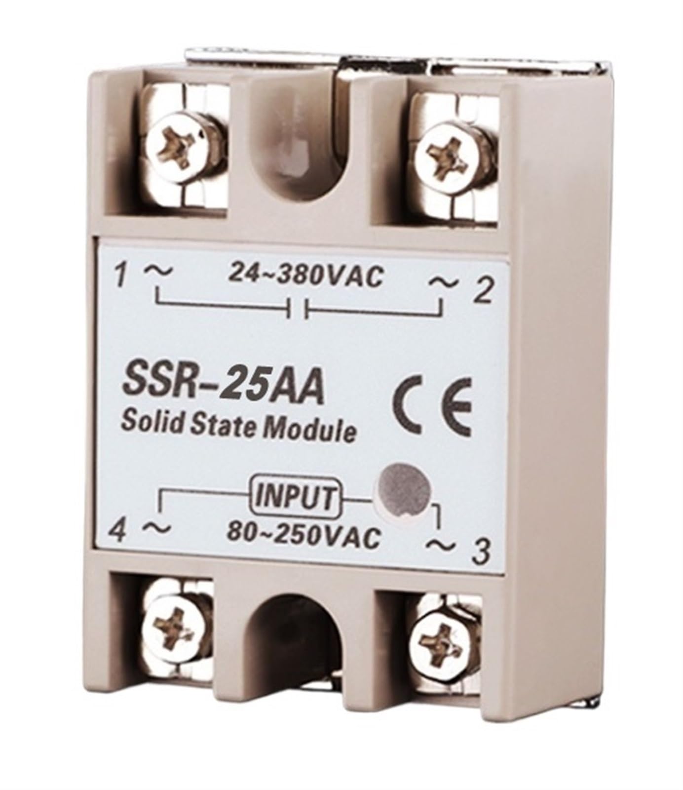 Relais à semi-conducteurs SSR 25AA avec dissipateur thermique pour tension 220V