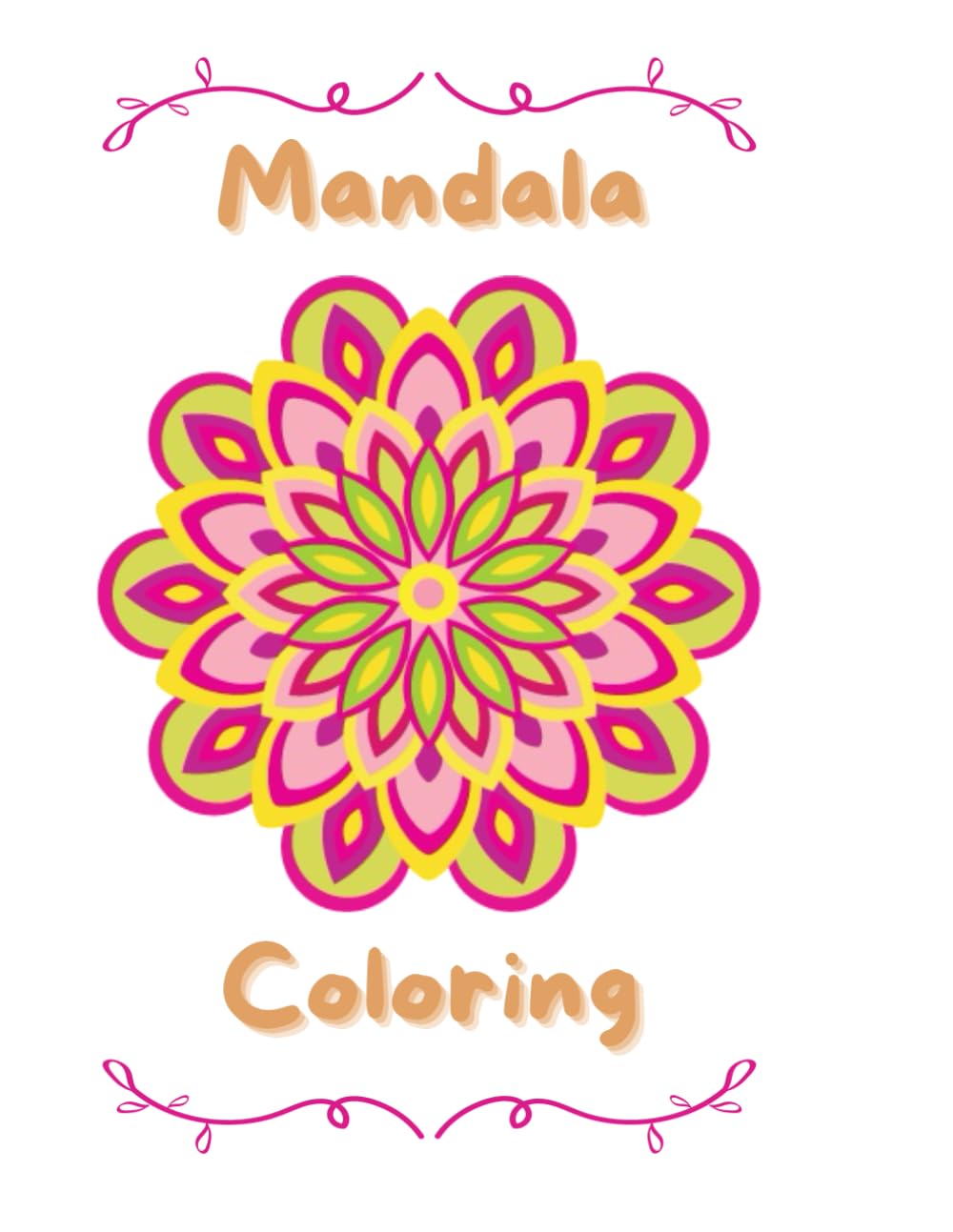 Mandala Coloring Book for Teens & Adults – 25 Unique Designs