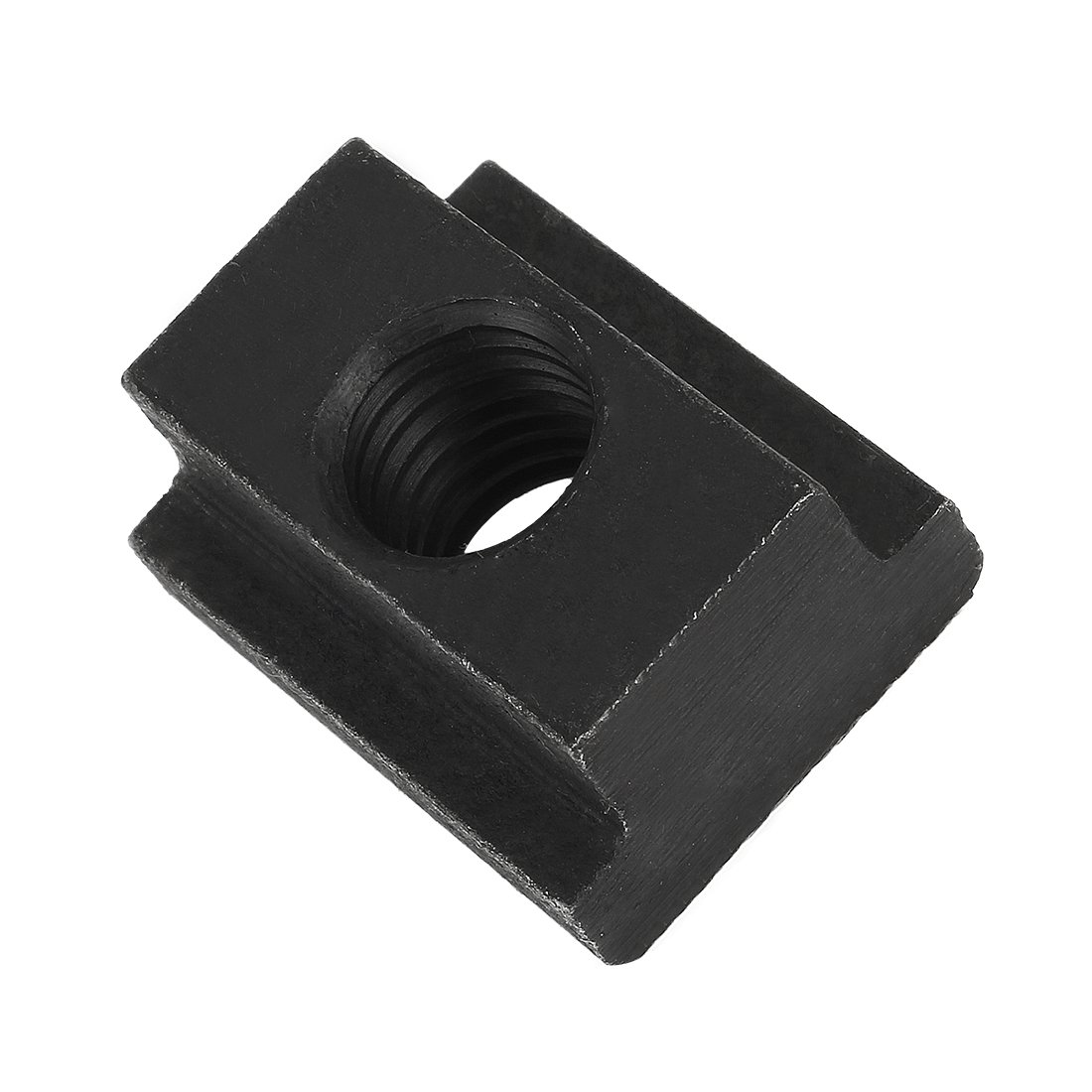 Aexit M10 Female Quality Parts Thread Steel T-Slot Nut Grade 12.9 Tapped Through 2pcs Model:48as197qo640