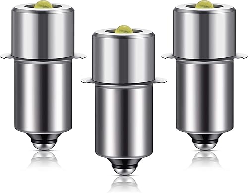 Miniatura 1 de Honoson 3 piezas bombilla LED 3W DC 4-12V linterna bombillas reemplazo antorcha linterna kit de reemplazo de conversión