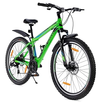 Urban Terrain UT3002A27.5, Alloy MTB 27.5 Mountain Cycle with 21 Shimano Gear with Mudguard Accessories, PAN India Installation and cultsport App Tracking (Frame: 17 Inches, Ideal for Unisex Adults)