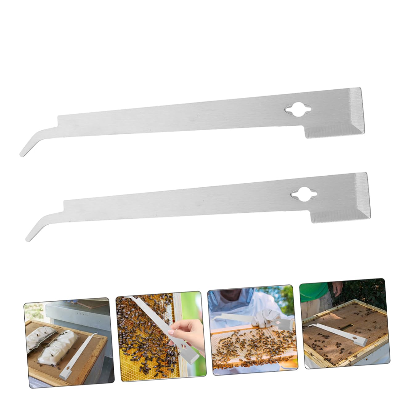 BESPORTBLE 5 Series Herramientas De Limpieza De Colmenas Herramienta Raspador De Colmena De Abejas Herramienta De Mano De Colmena Herramienta Colmena Herramienta De Apicultura 2 Piezas X 5