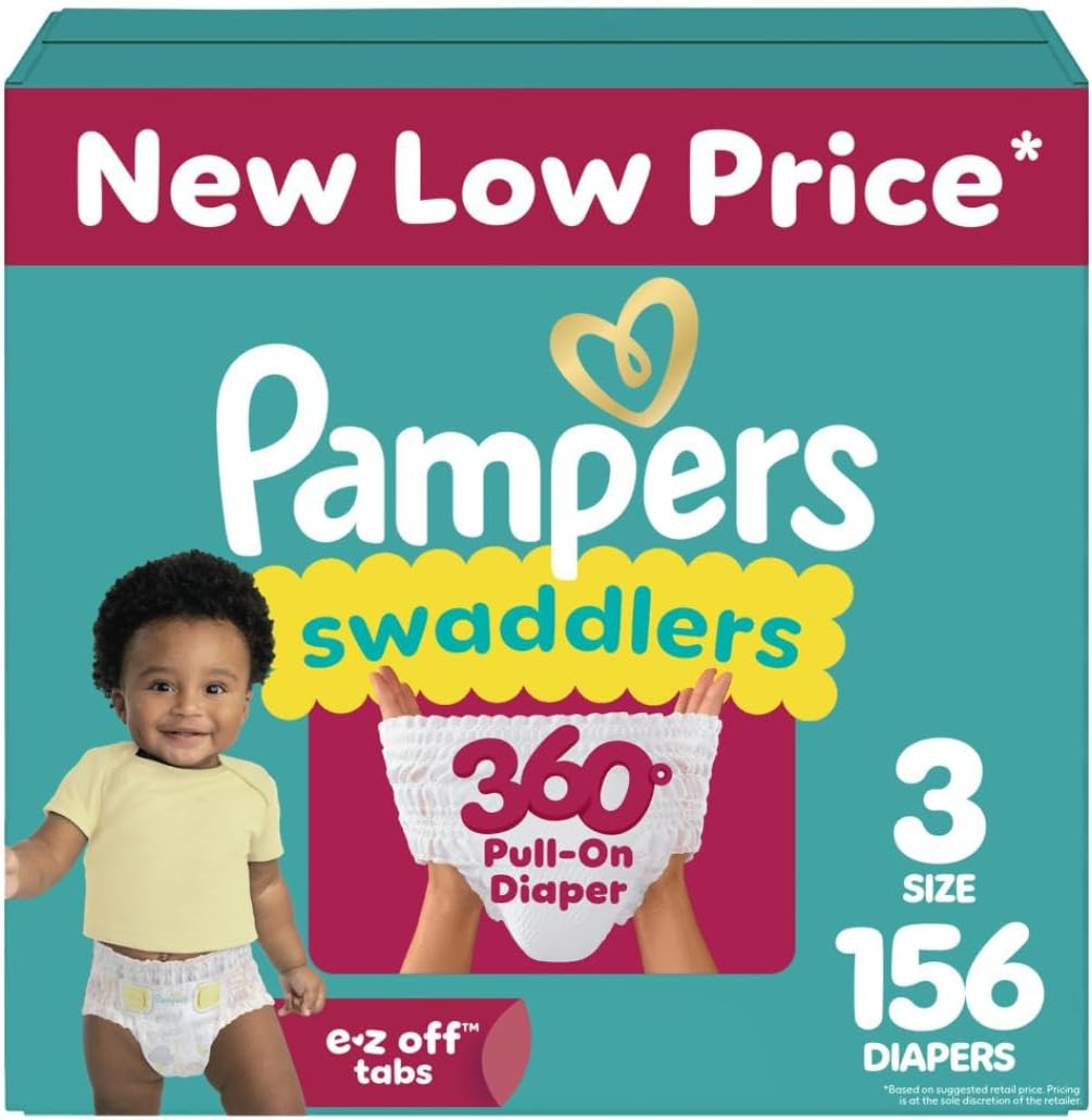 Pampers Diapers - Swaddlers 360° - Size 3