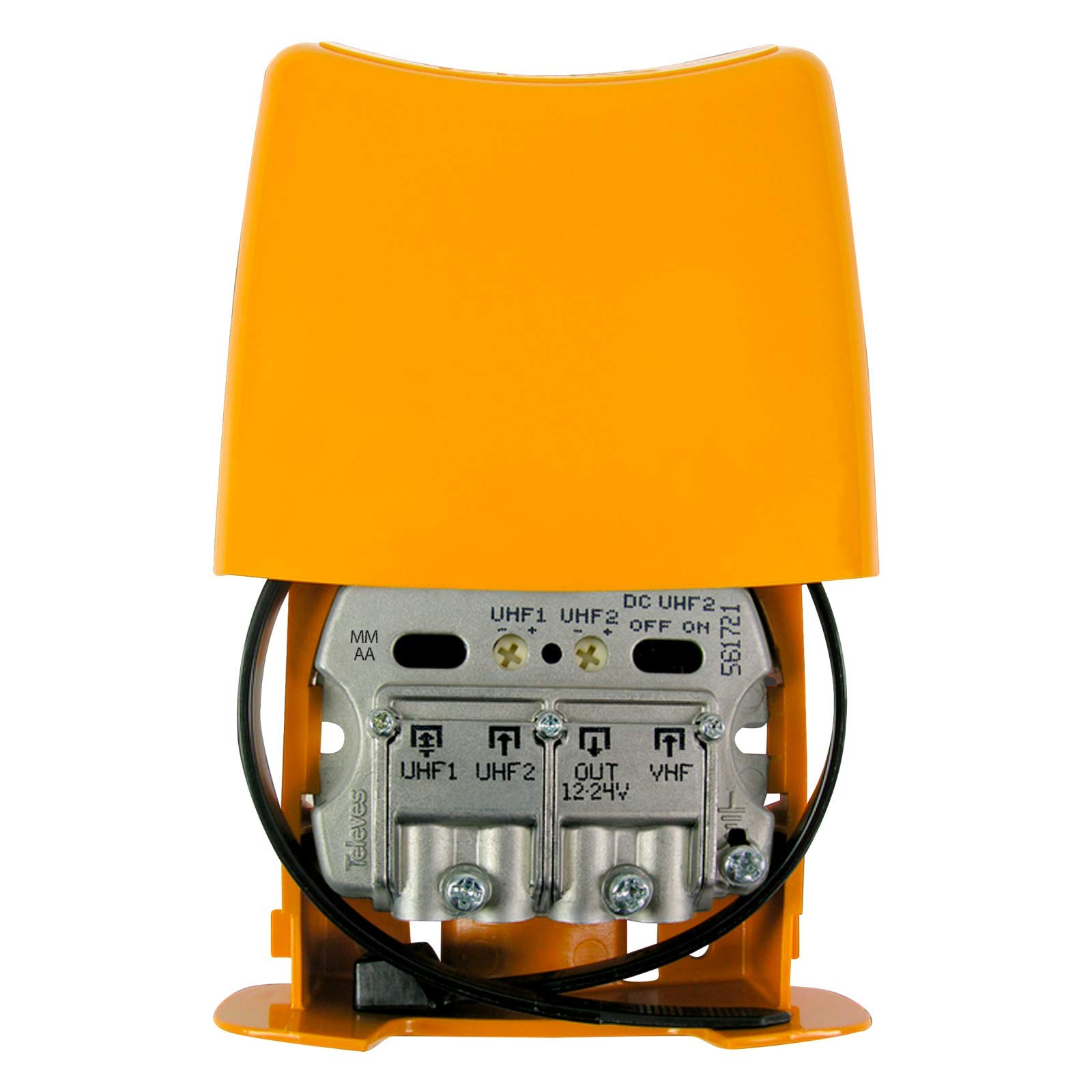 Kit Amplificador 28 dB + Fuente de alimentación 24V 2 Salidas. Segundo dividendo Digital 5G