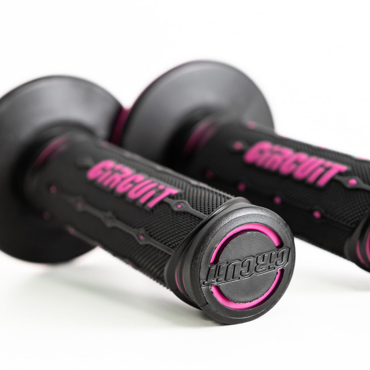 Circuit Equipment MA042-21Y Poignée Jupiter Racing Noire/Pink
