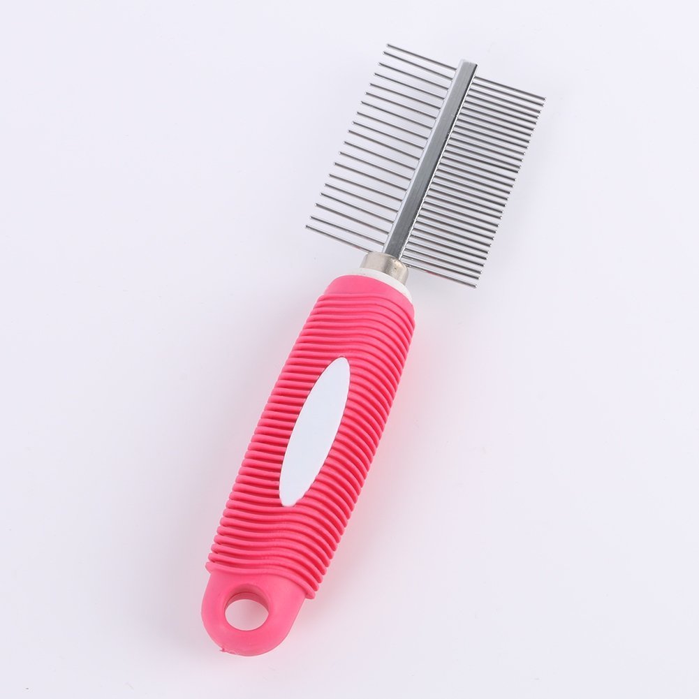 Pets Empire Dog and Cat Comb Double Sided with Stainless Steel Teeth Anti Shedding Brush (B06XVBD3KV) Amazon Price History, Amazon Price Tracker