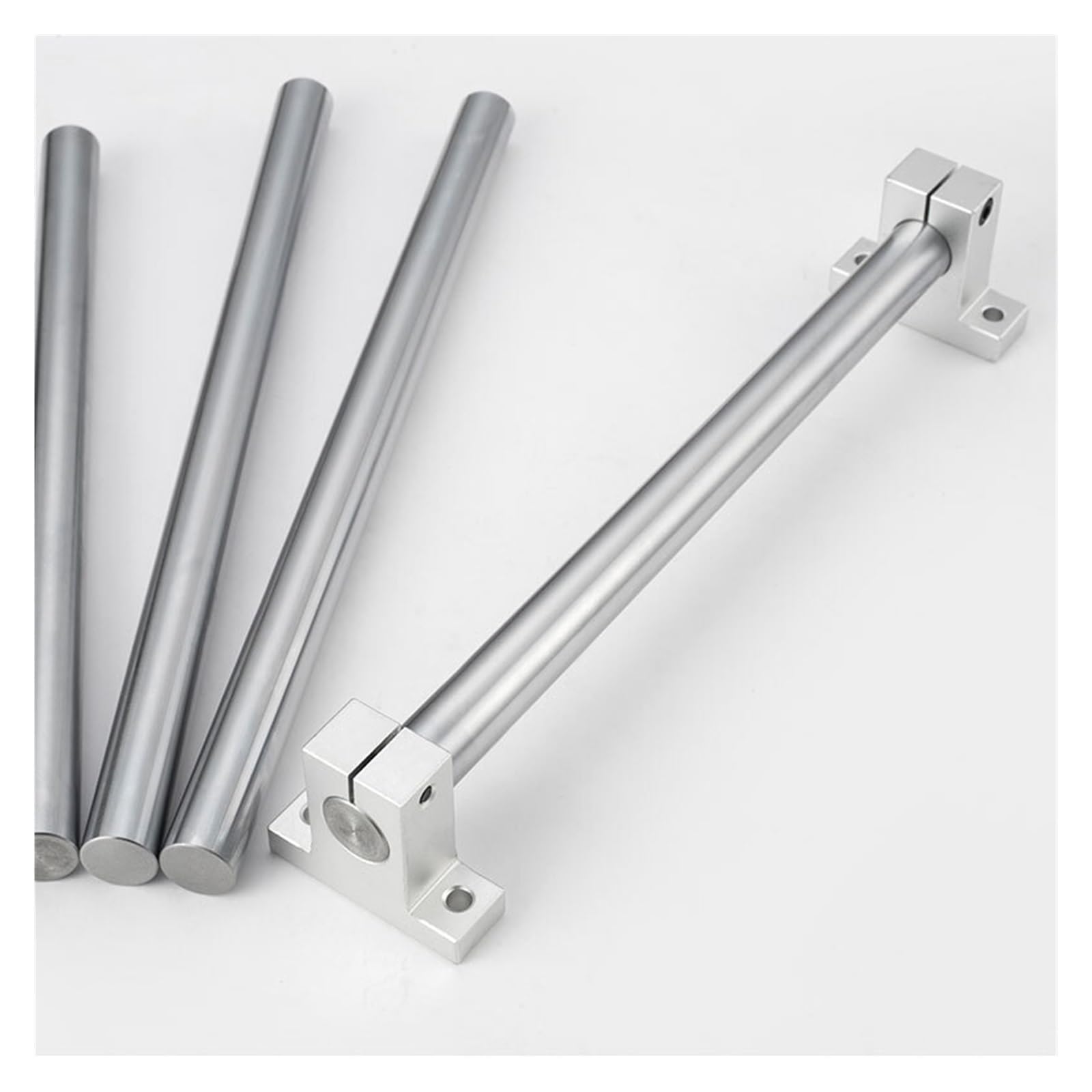 RAHBI Piezas de Impresora 3D de Carril Lineal, 2 uds., Cilindro, Varillas de Revestimiento cromadas, Eje Lineal, Varilla Redonda L 300 400 500 600 700 800 CNC WCS Leisurely (Color : 8mm, Size : 500m