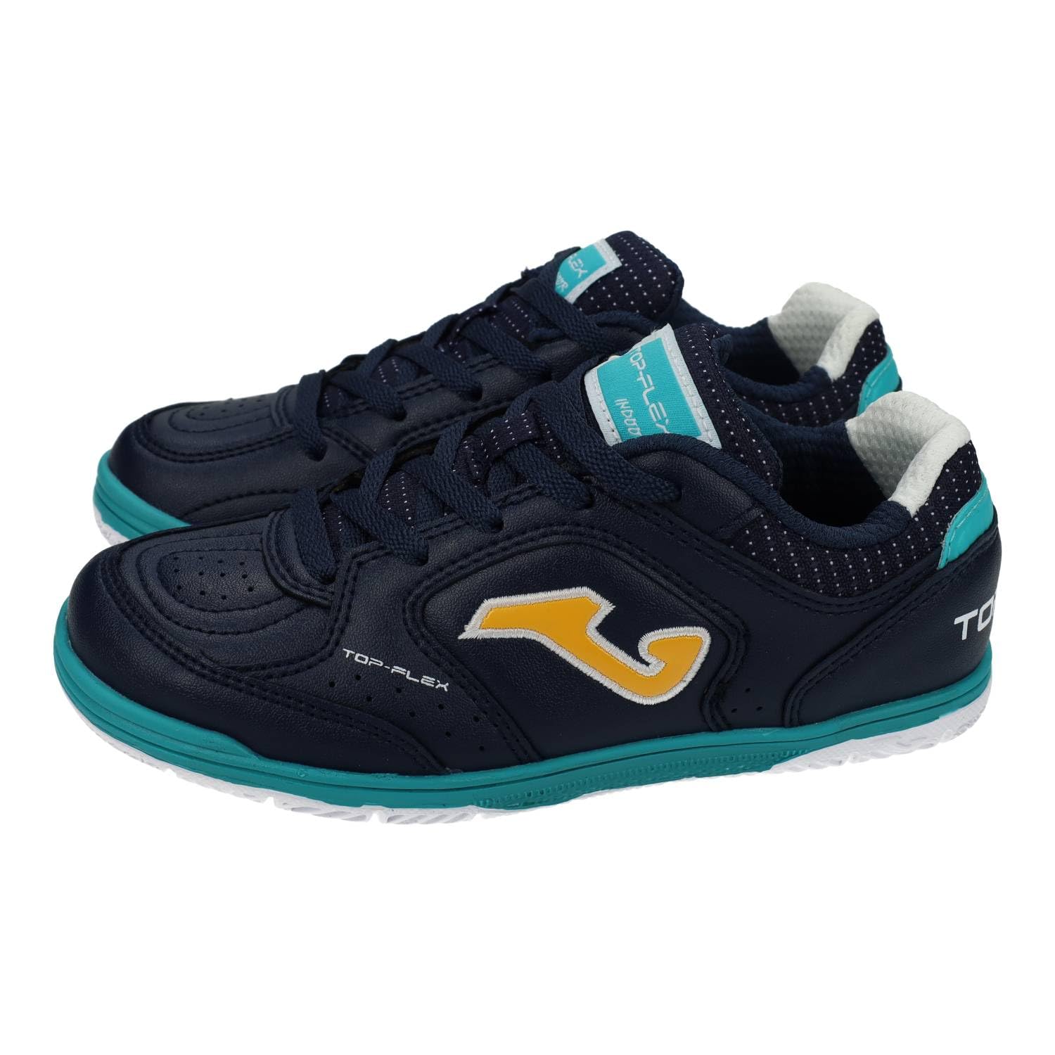 Joma TPJS2503IN Zapatillas fútbol Sala niño Top Flex JR, Suela Antideslizante y Refuerzos Resistentes para Indoor NIÑO Zapatillas