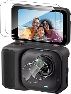 for Insta360 GO Ultra カメラフィルム 強化ガラス【JIAYJP】9H高硬度 耐衝撃 防汚 気泡レス リと傷を防ぐ スクリーン 強化ガラス 液晶保護フィル 液晶保護 キズ防止 高透過率 Insta360 GO Ultra 用アクセサリー