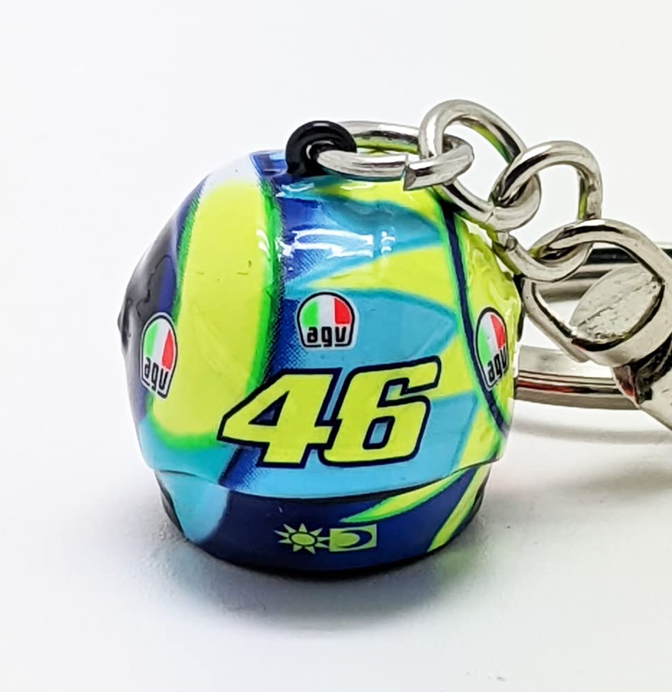 Amazon | バレンティーノ ロッシ VR46 3D ヘルメット キーリング