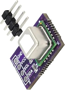 High Precision SCD40 / SCD41 CO2 Temperature Humidity Sensor Module I2C Interface Low Power Consumption Compact Design Function and Humidity