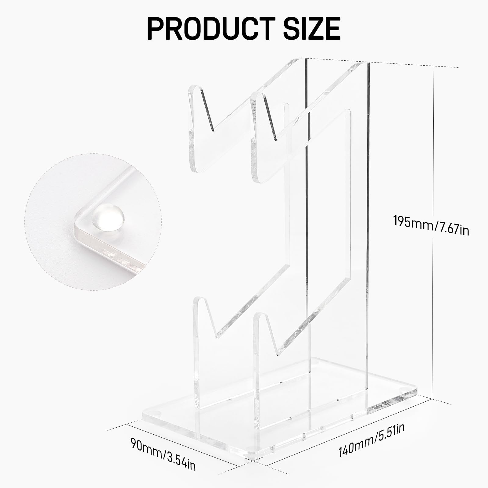Soporte universal de 2 niveles para Xbox Series X, Xbox, 360, PS5, PS4, Switch, Nintendo, Steam Controller, controlador de juegos de computadora de escritorio, soporte de exhibición