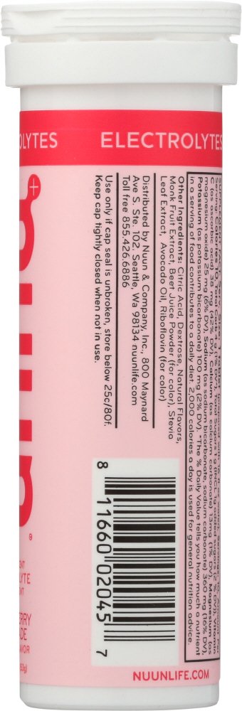 Nuun Hydration Strawberry Lemonade, 10 Tablets