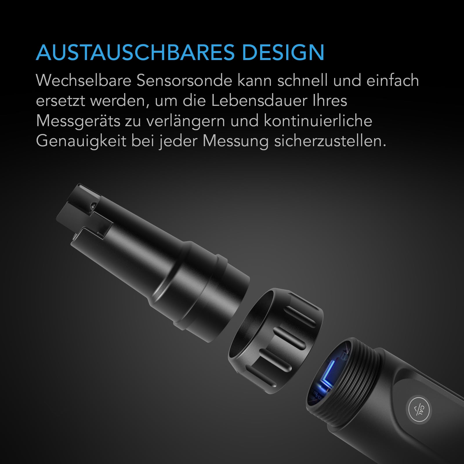 AC Infinity Hydroponic Meter PRO Kit Hochpräzer Digital pH-Stift mit