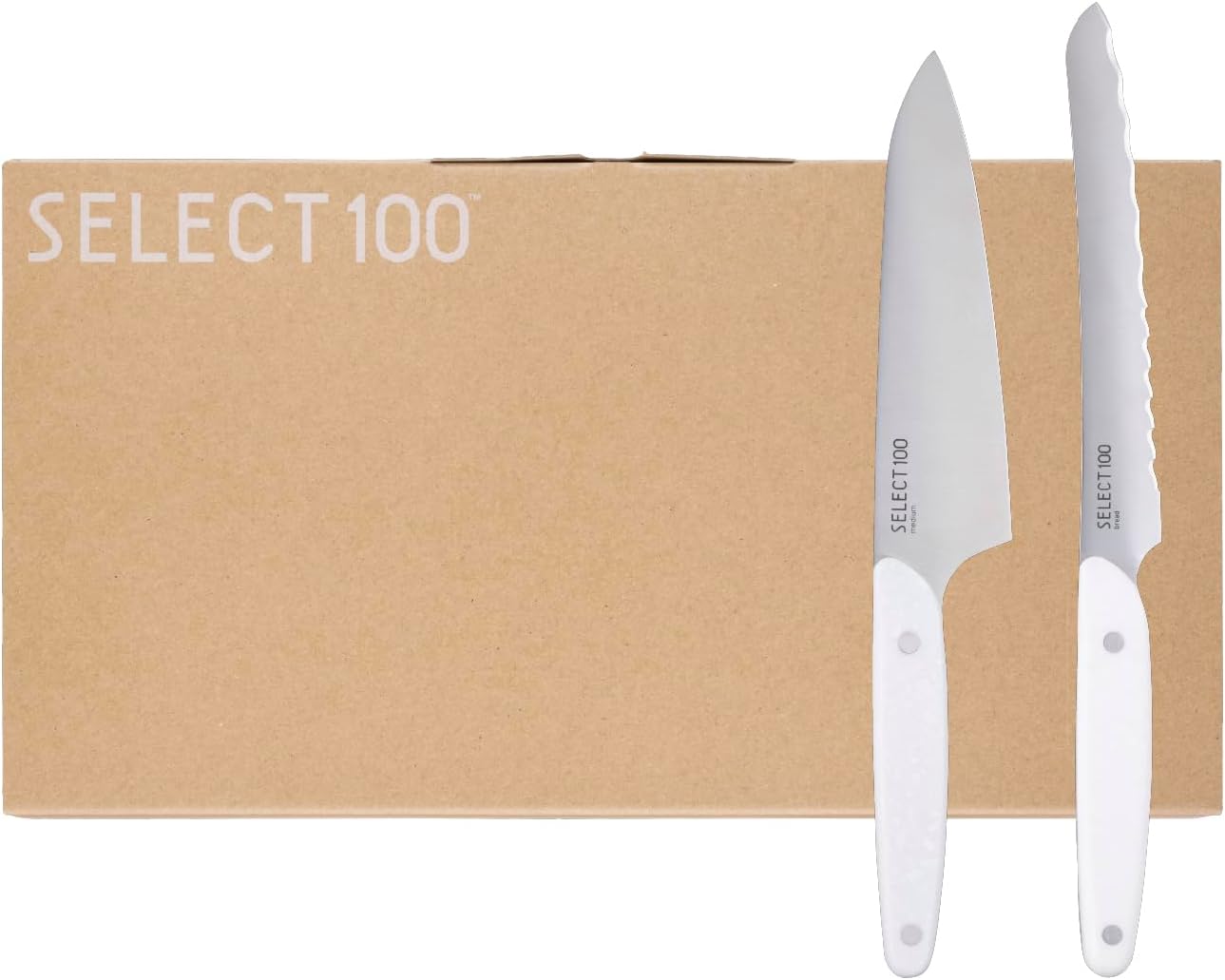 Amazon｜貝印 KAI キッチンナイフ ミディアム 145mm ブレッド ナイフ 160mm ナイフ 包丁 2点 セット ギフト ボックス