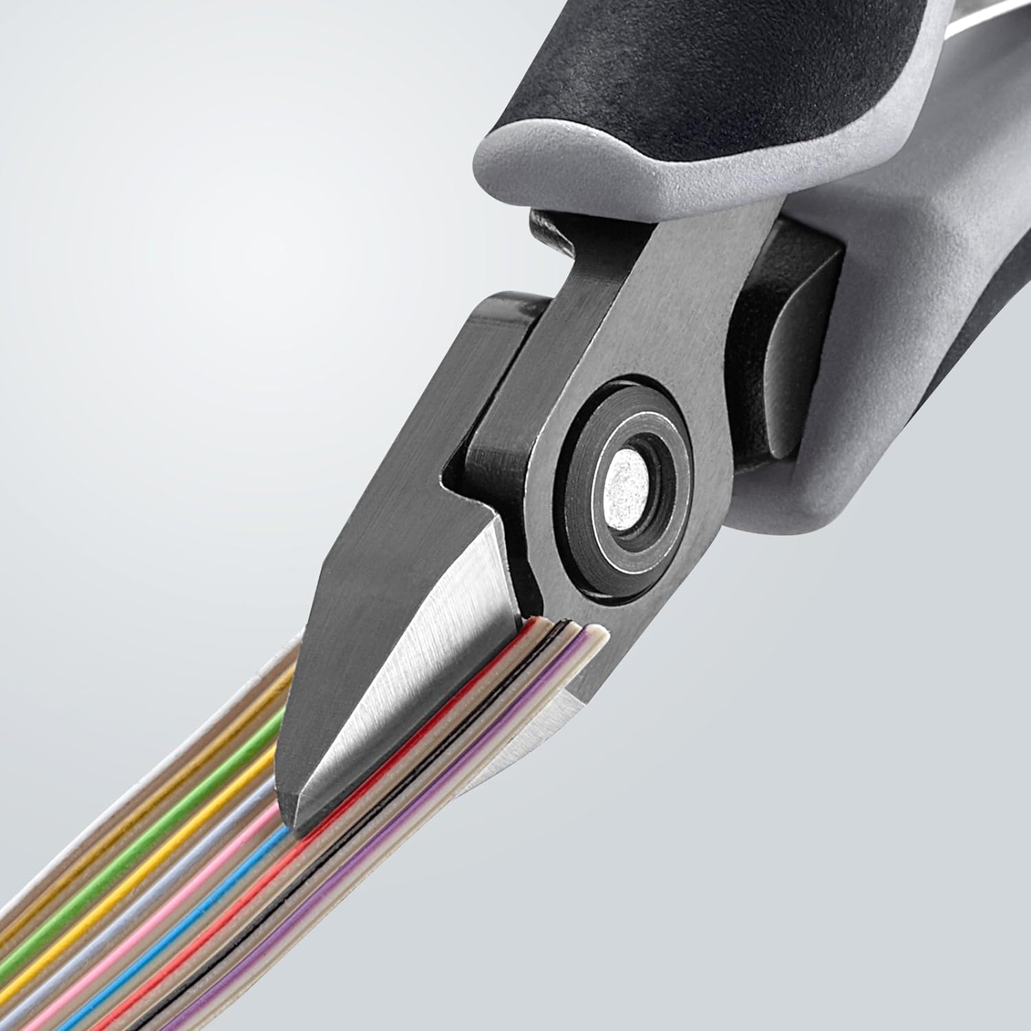KNIPEX Precyzyjne szczypce tnące boczne dla elektroników ESD z osłonkami wielokomponentowymi 125 mm, 79 42 125 ESD