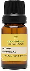 Óleo Essencial de Melaleuca (Melaleuca alternifolia) 100% Puro e Natural – Ideal para Aromaterapia, Pele e Difusor – Pura Botânica 10 mL