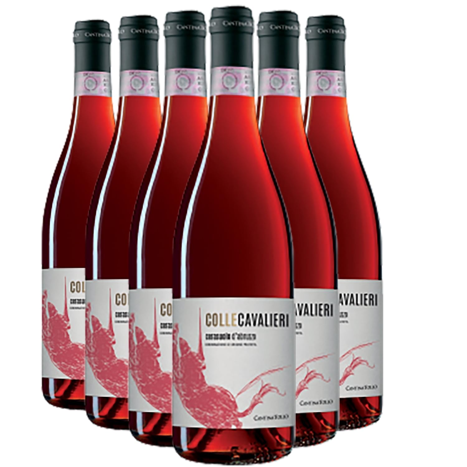 Cerasuolo d'Abruzzo Colle Cavalieri rosato 2025 - Cantine Tollo - DOC - - Francia - Vitigni Montepulciano - 12x75cl