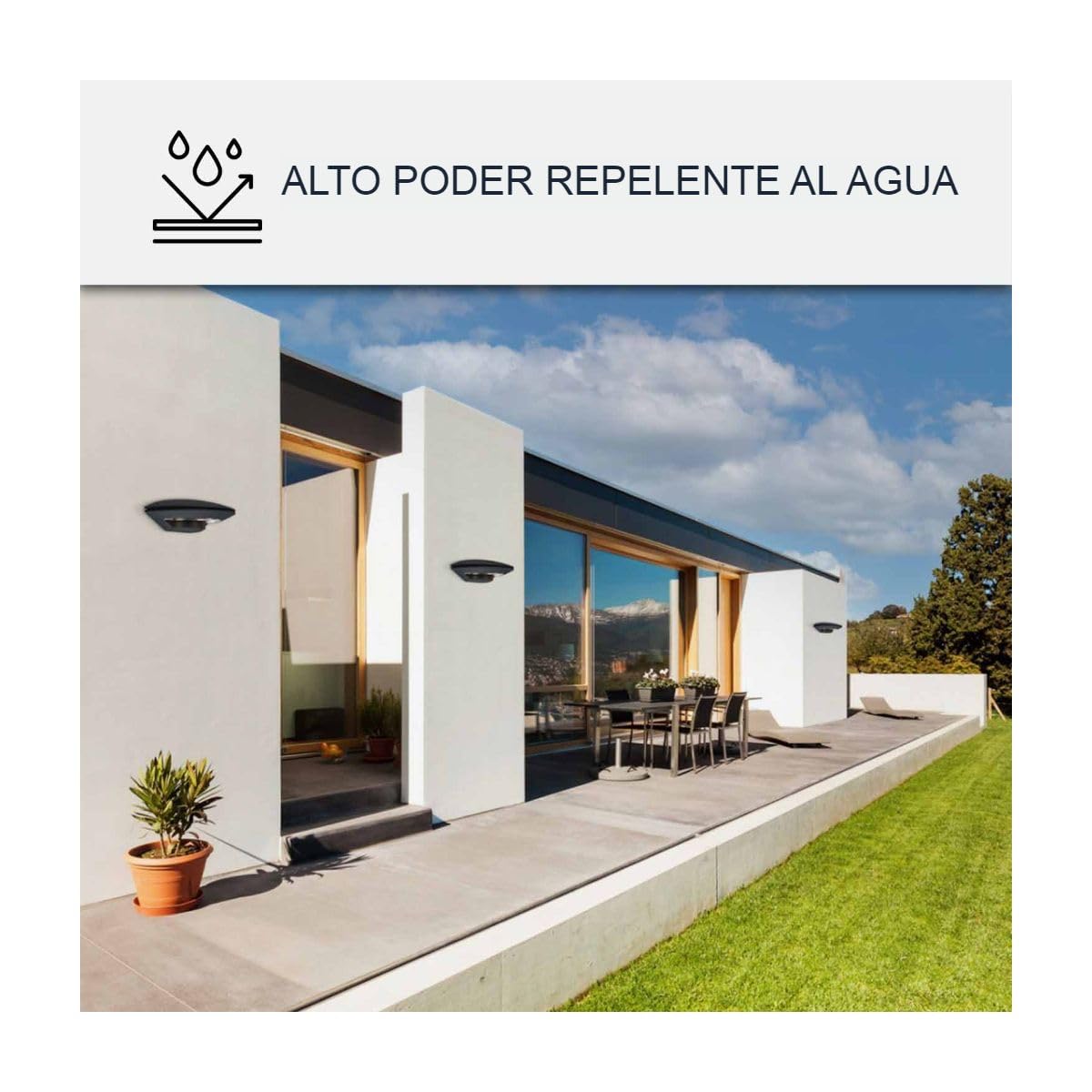 ARCANE INDUSTRIES Pintura reflectante para fachadas, anticalor: ARCAREFLECT - 1220-2,5 L Blanco