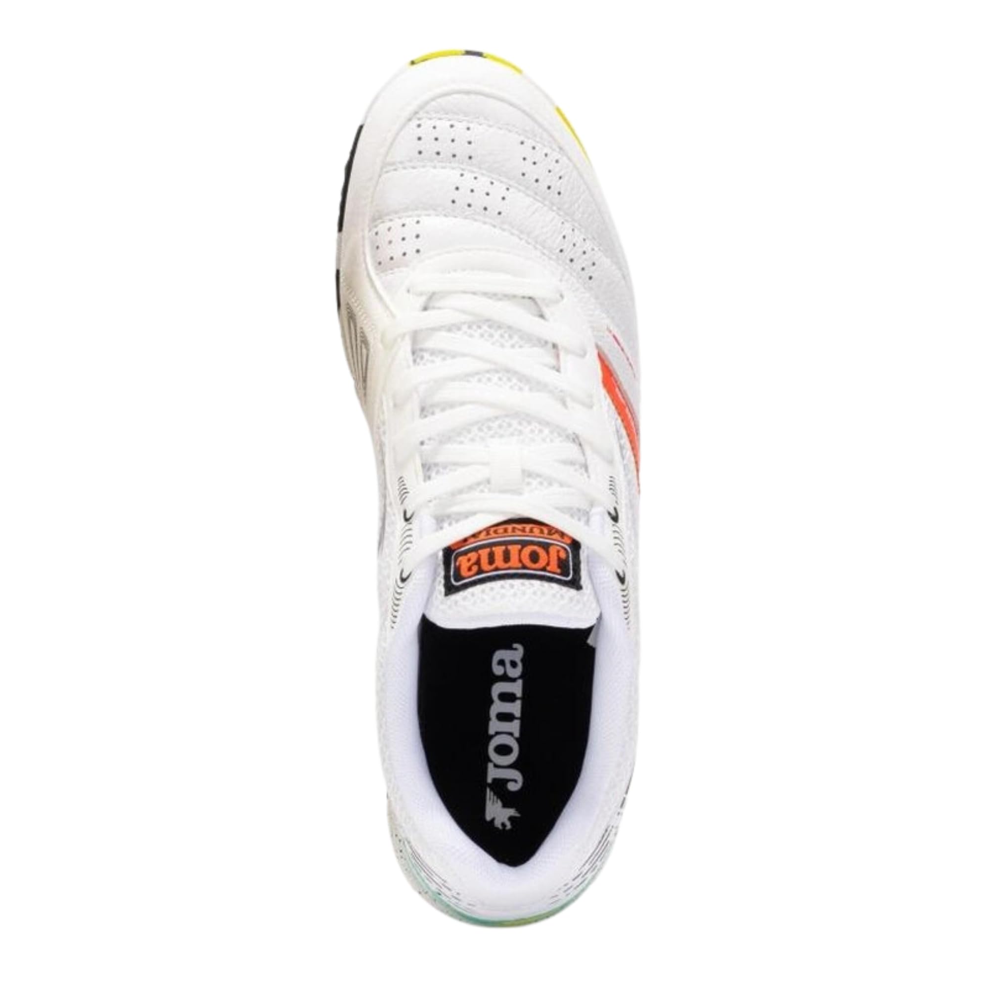 Joma Mundial 25 Turf Code MUNS2502TF białe buty piłkarskie, biały, czarny, wielokolorowy, 45 EU