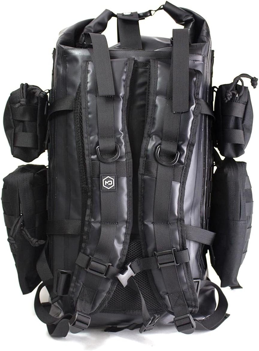 Mission Darkness Dry Shield Faraday Backpack 40L // Waterproof Tactical Bag with MOLLE Webbing and Removable Packs // Signal Blocking Anti-tracking Data Privacy EMP Shield for Electronics - Image 10