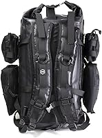 Vista 10 de Mission Darkness Dry Shield Faraday Backpack 40L/ Waterproof Tactical Bag with MOLLE Webbing and Removable Packs/ Signal Blocking Anti-tracking