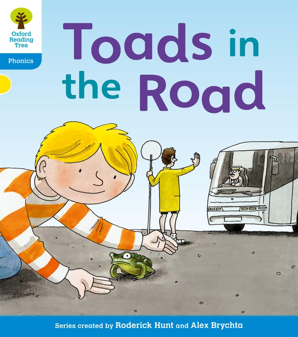 Oxford Reading Tree: Level 3: Floppy's Phonics Fiction: Toads in the Road By Ro