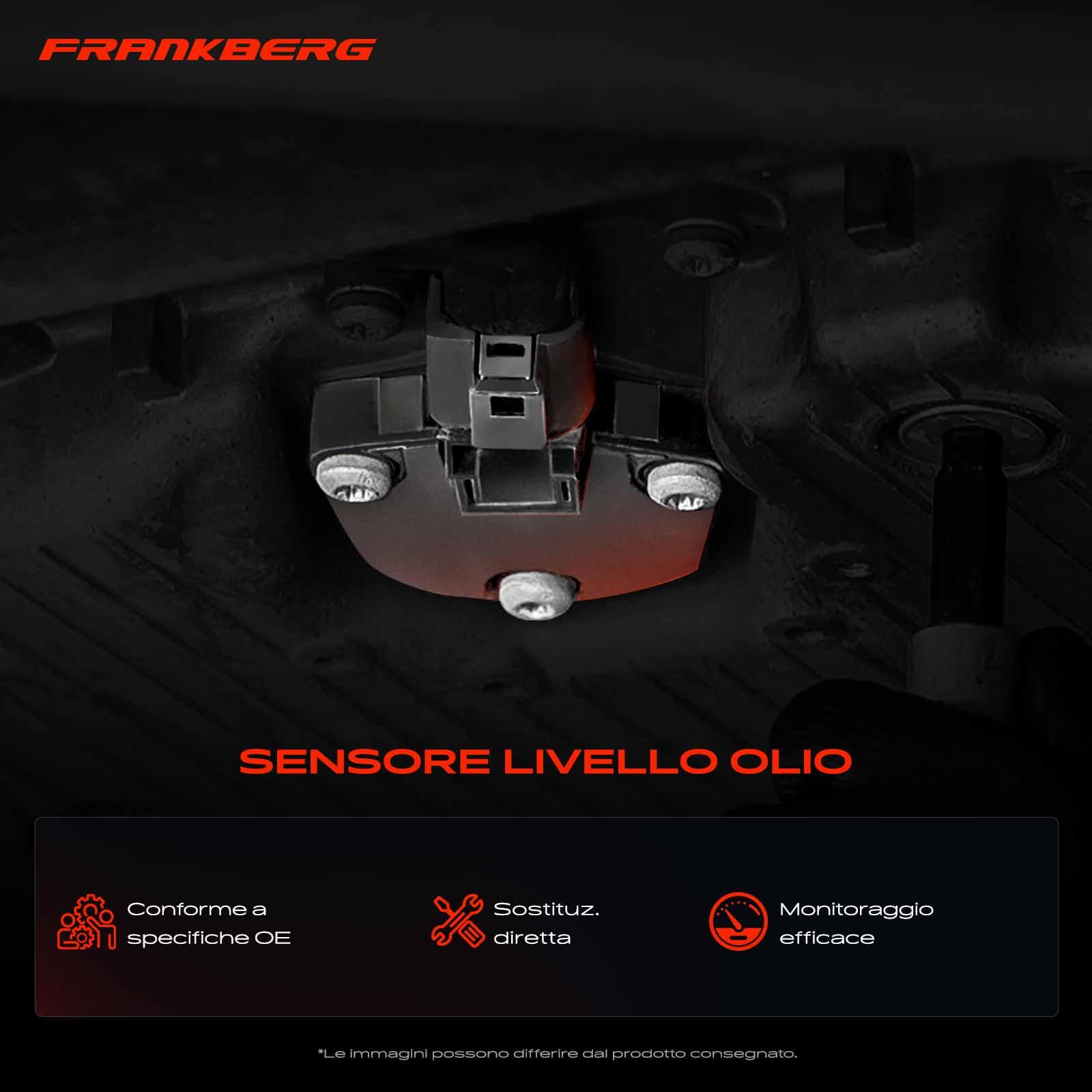 Frankberg Sensore livello olio 3-Poli Compatibile con Classe A W169 A 160 CDi A 180 CDi A 200 CDi Classe A W168 A 140 A 160 A 160 CDi A 170 CDi A 190 A 210 Vaneo 414 1.7 CDi 1.6 1.9 A6409050000