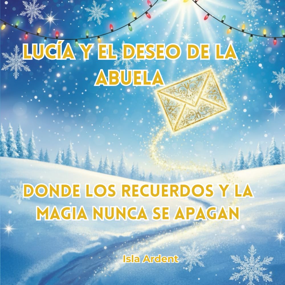 Lucía y el deseo de la abuela: Un cuento mágico de Navidad lleno de ilusión y familia