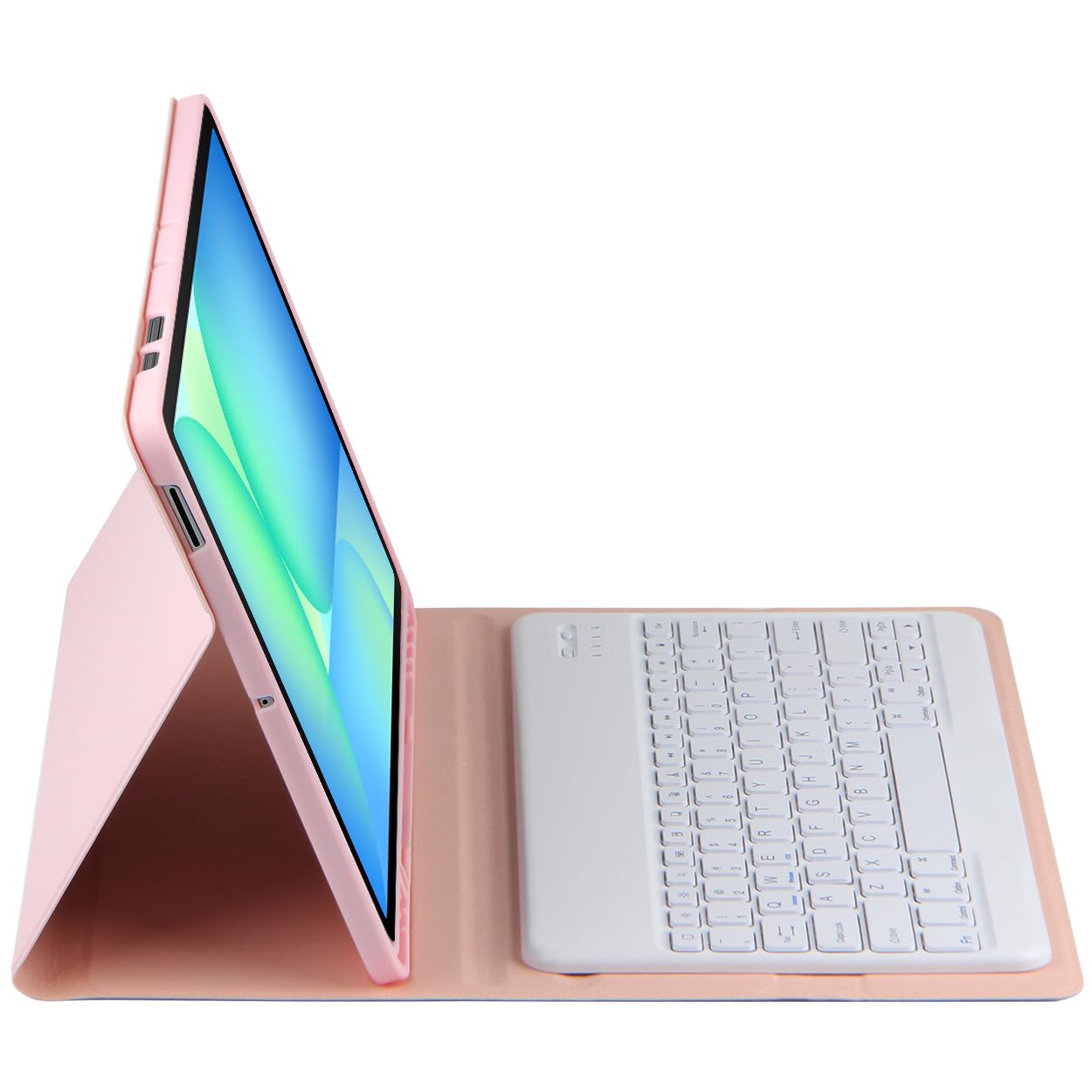 Pokrowiec na klawiaturę, etui folio z odłączaną klawiaturą Bluetooth do Samsung Galaxy Tab S10 FE+ (33.3 cm) SM-X620 | SM-X626B